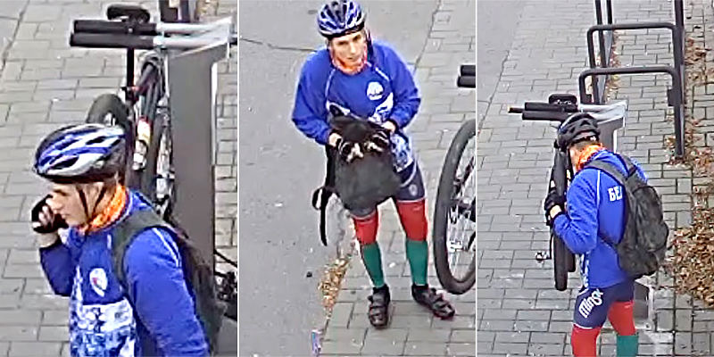 В Гомеле велосипедист в форме велоклуба «Минск» украл мультитул