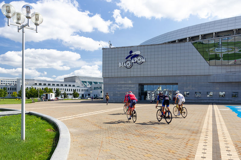 Минский Велодром для велосипедистов-любителей