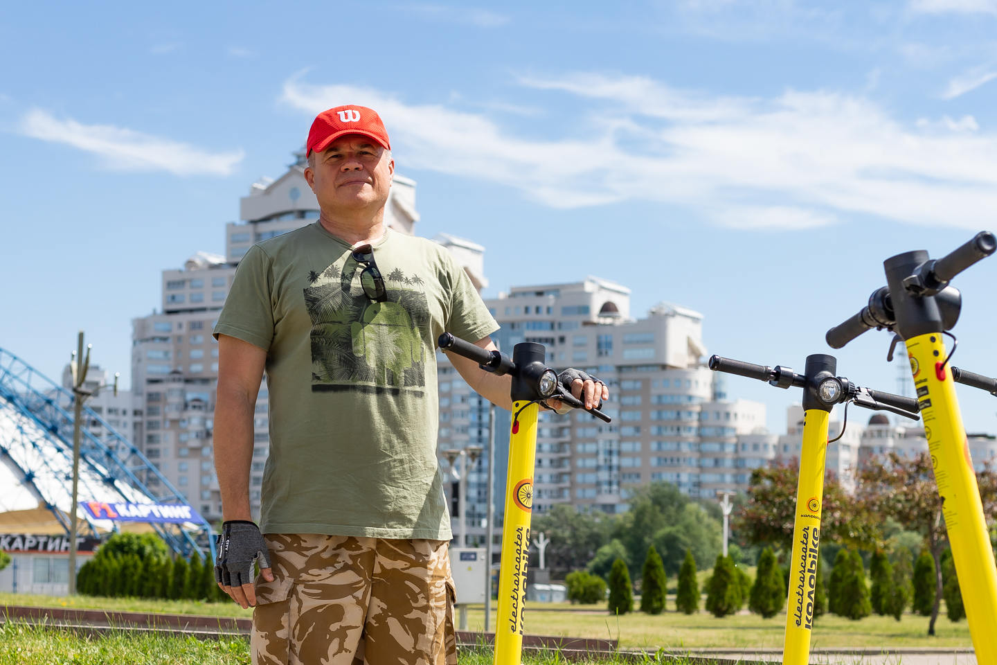 Новые электросамокаты Колобайк уже в Минске