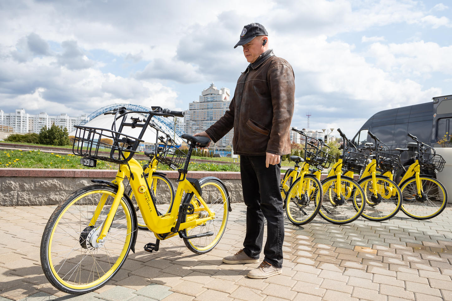 Электровелосипеды Колобайк появились на улицах Минска